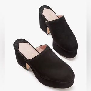 Kate Spade Amelia Clogs Black Size 9.5